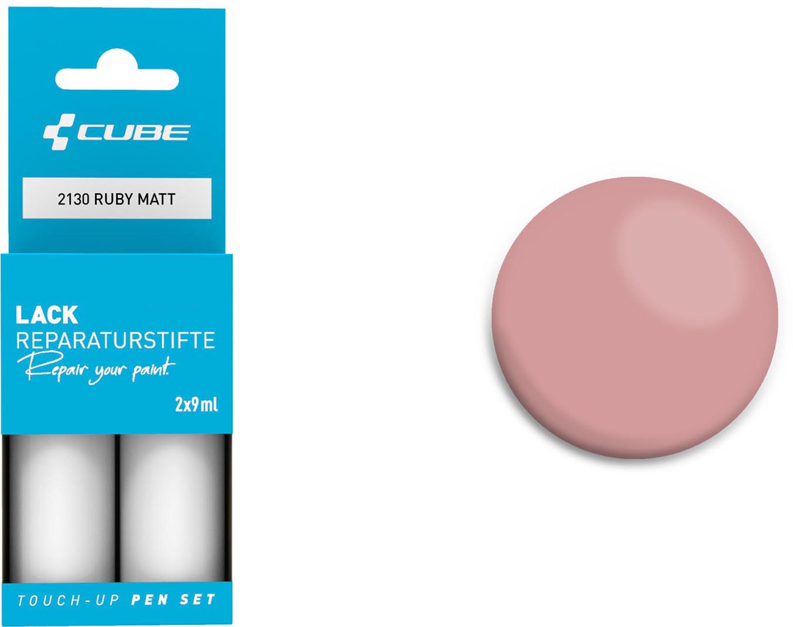 Cube Juego de rotuladores de retoque RUBY mate 2130