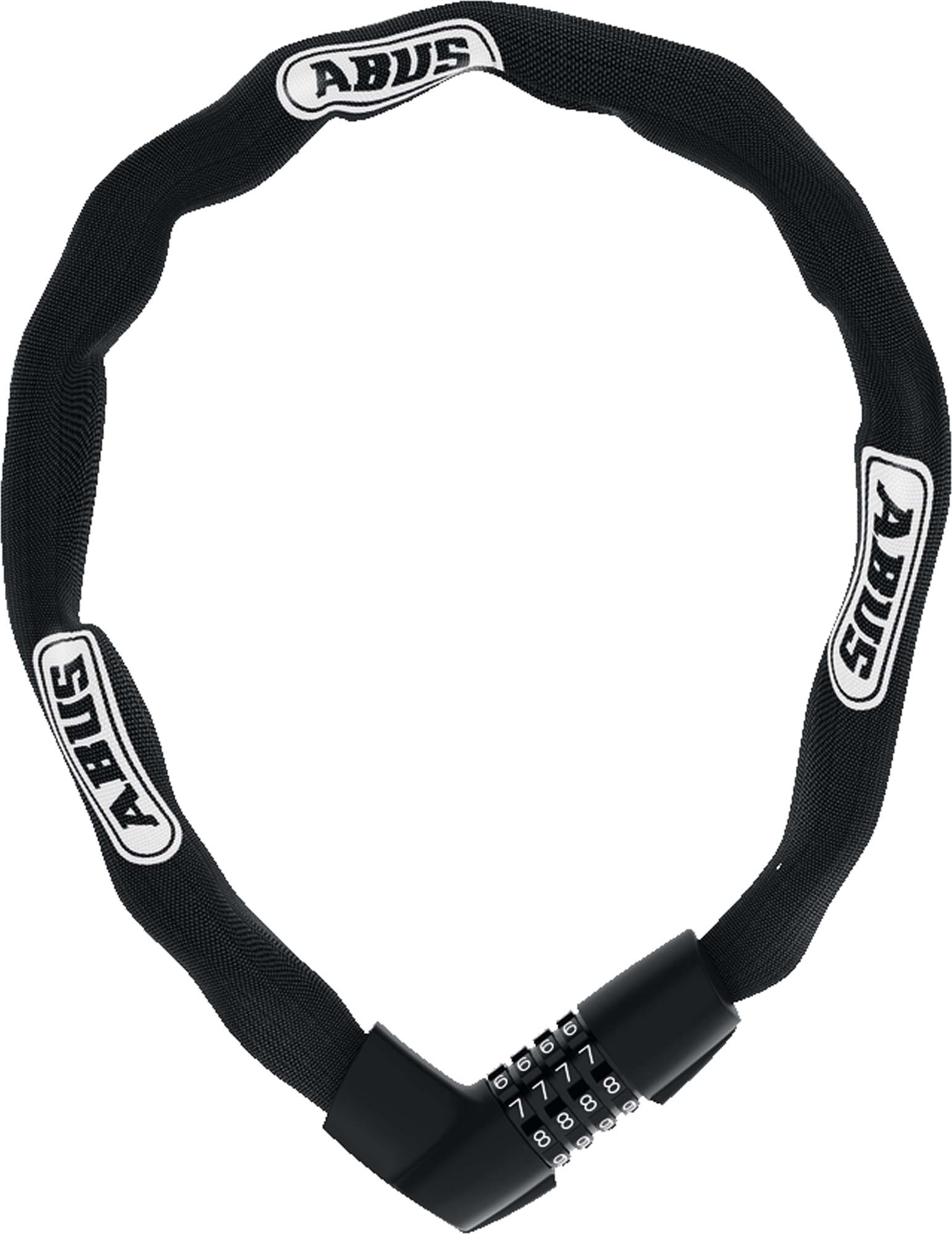 ABUS Cerradura de cadena de combinación caja fuerte 1385/75 6 mm negro 75 cm