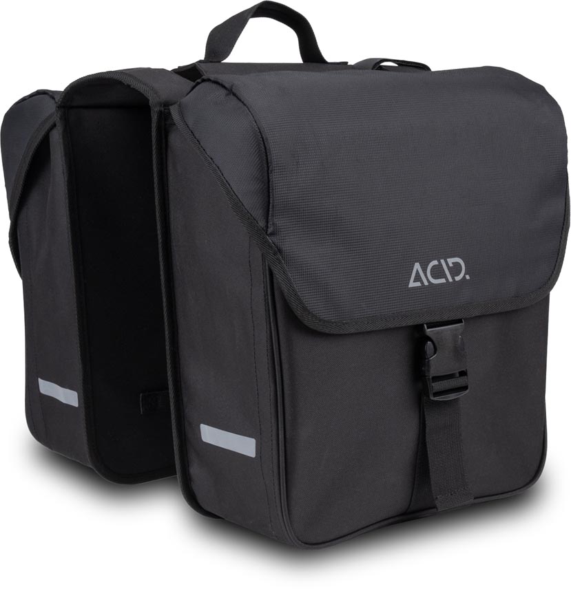 ACID Bolso lateral CMPT 15 DOUBLE negro