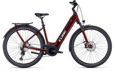 Aquí encontrarás las bicicletas eléctricas Cube con cuadro de entrada baja