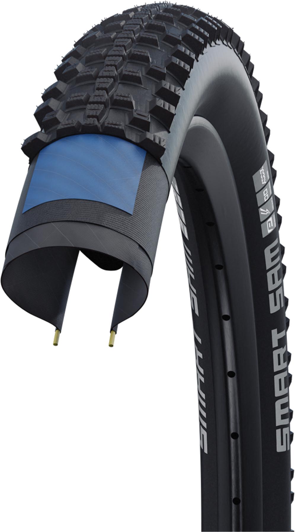 Schwalbe Smart Sam Performance Addix E-25 - Neumático con aro de 29x2,60"