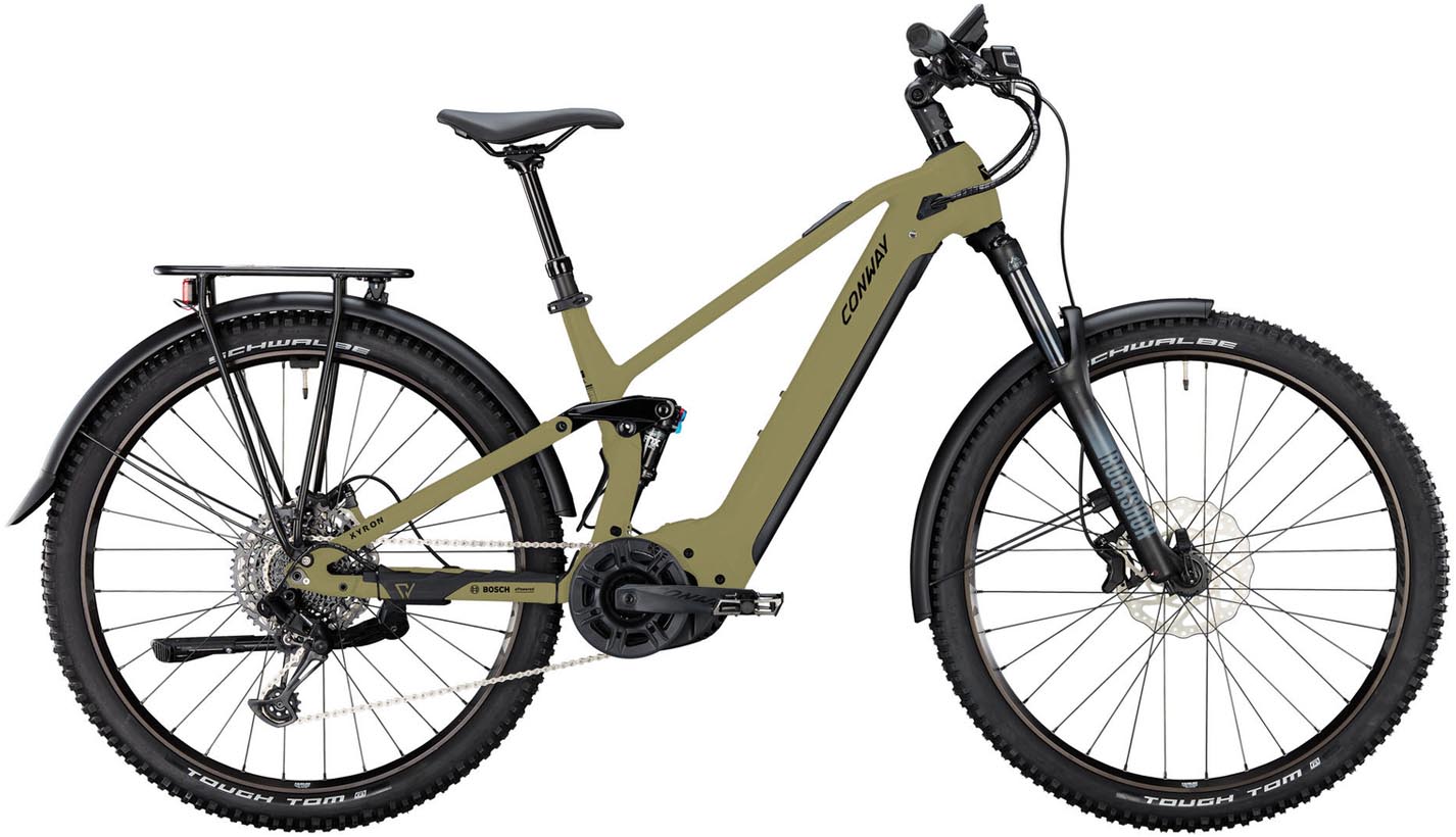 Conway Xyron SUV 4.0 750Wh reseda green matt 2025 - MTB-Eléctrica Doble Suspensión