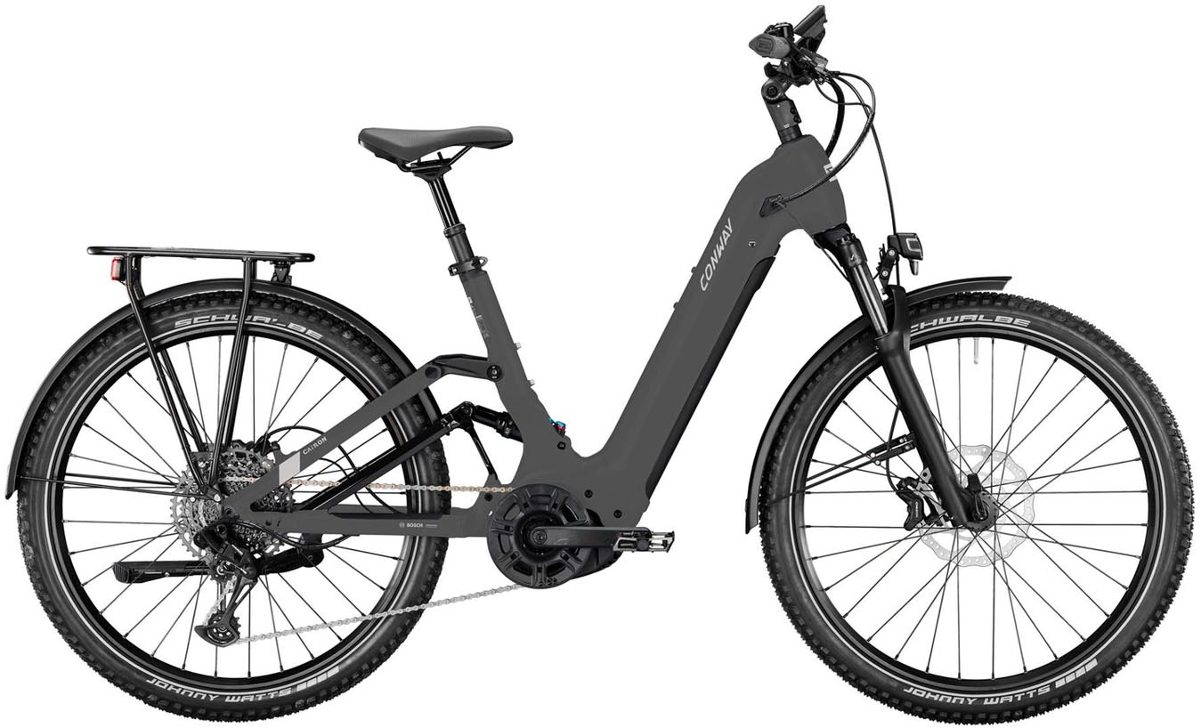 Conway Cairon SUV FS 4.0 625Wh graphit grey matt 2025 - MTB-Eléctrica Rígida Acceso Fácil