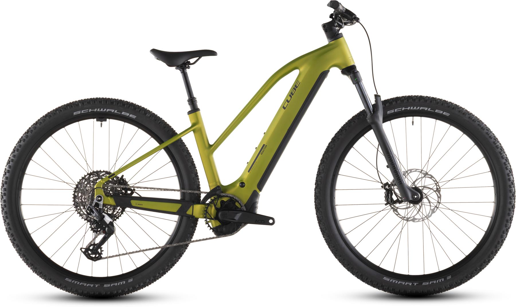 Cube Reaction Hybrid Race 800 lizard n black 2026 - MTB-Eléctrica Rígida Damas