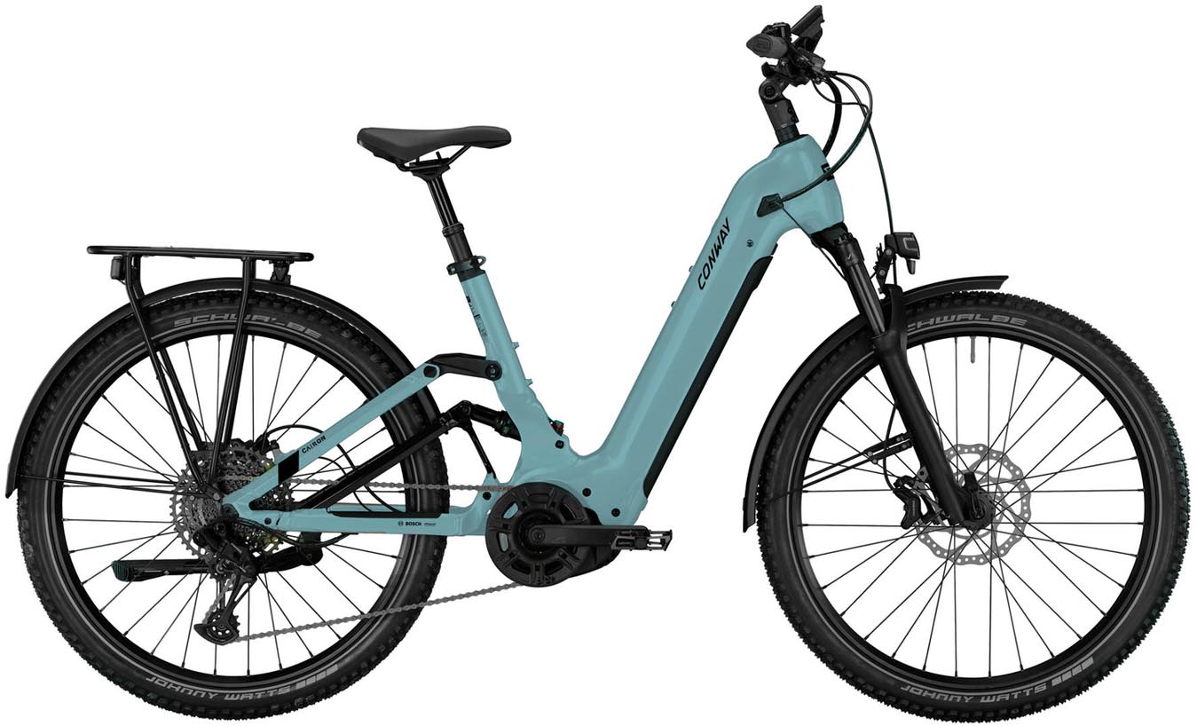 Conway Cairon SUV FS 4.0 625Wh lightblue 2025 - MTB-Eléctrica Rígida Acceso Fácil
