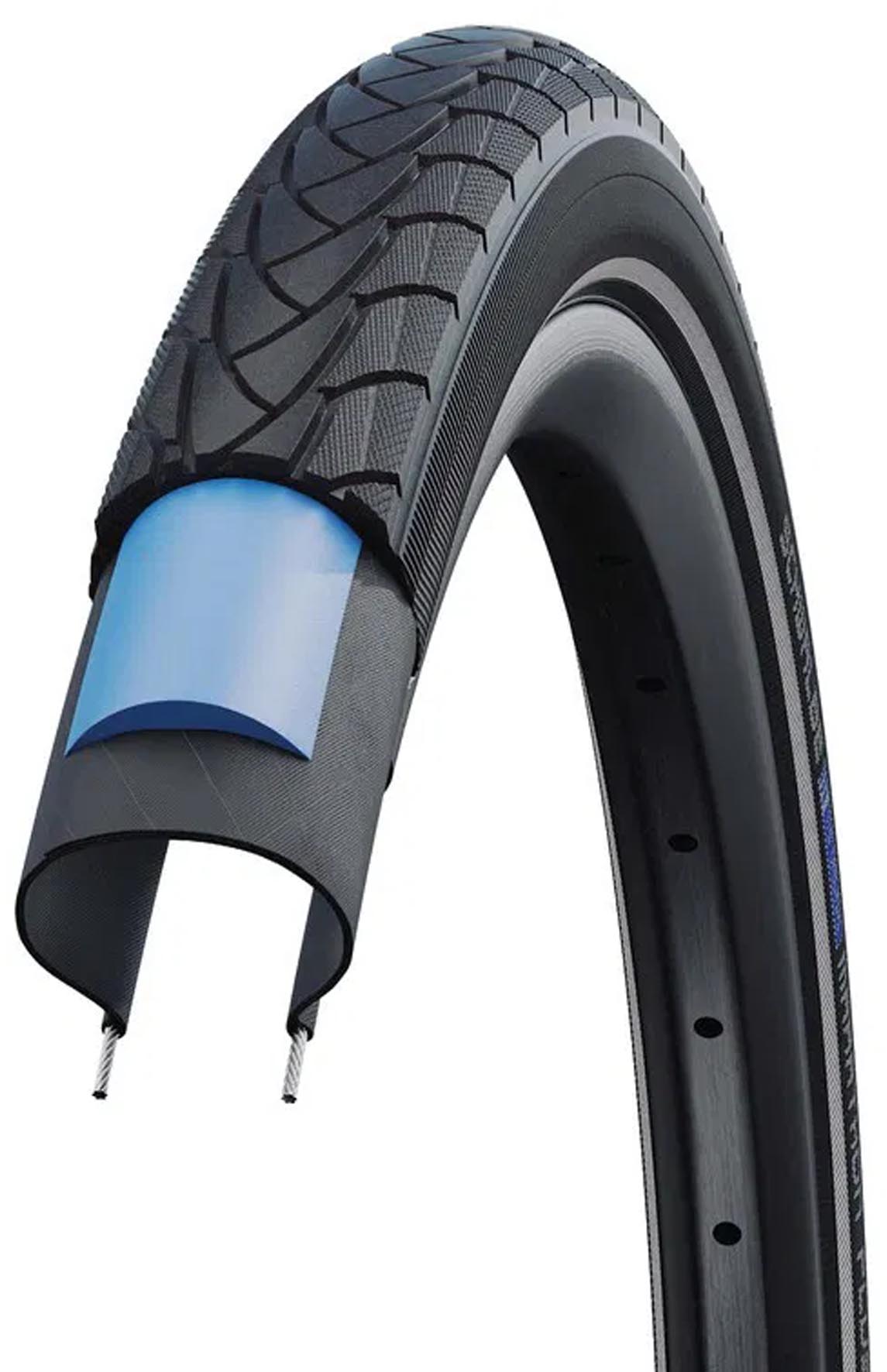 Schwalbe Neumático Marathon Plus HS 440 26x1 5/8" 42-590 sw-TwinSkin Ref. SG EC