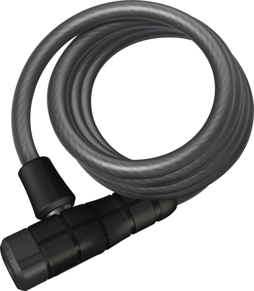 Abus Cerradura de cable en espiral 5510K/180/10 BK SCMU Primo