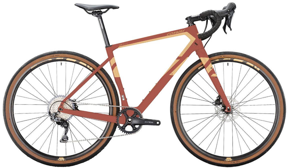 Conway GRV 9.0 SE rustred matt 2025 - Bicicleta de grava