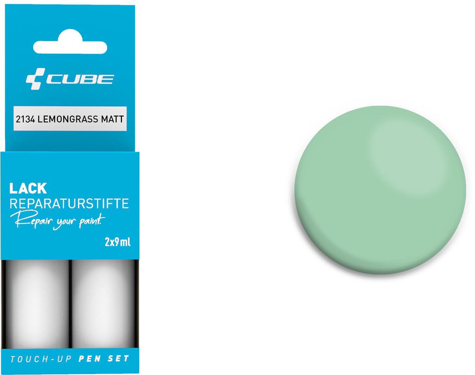 Cube Juego de rotuladores de retoque LEMONGRASS mate 2134