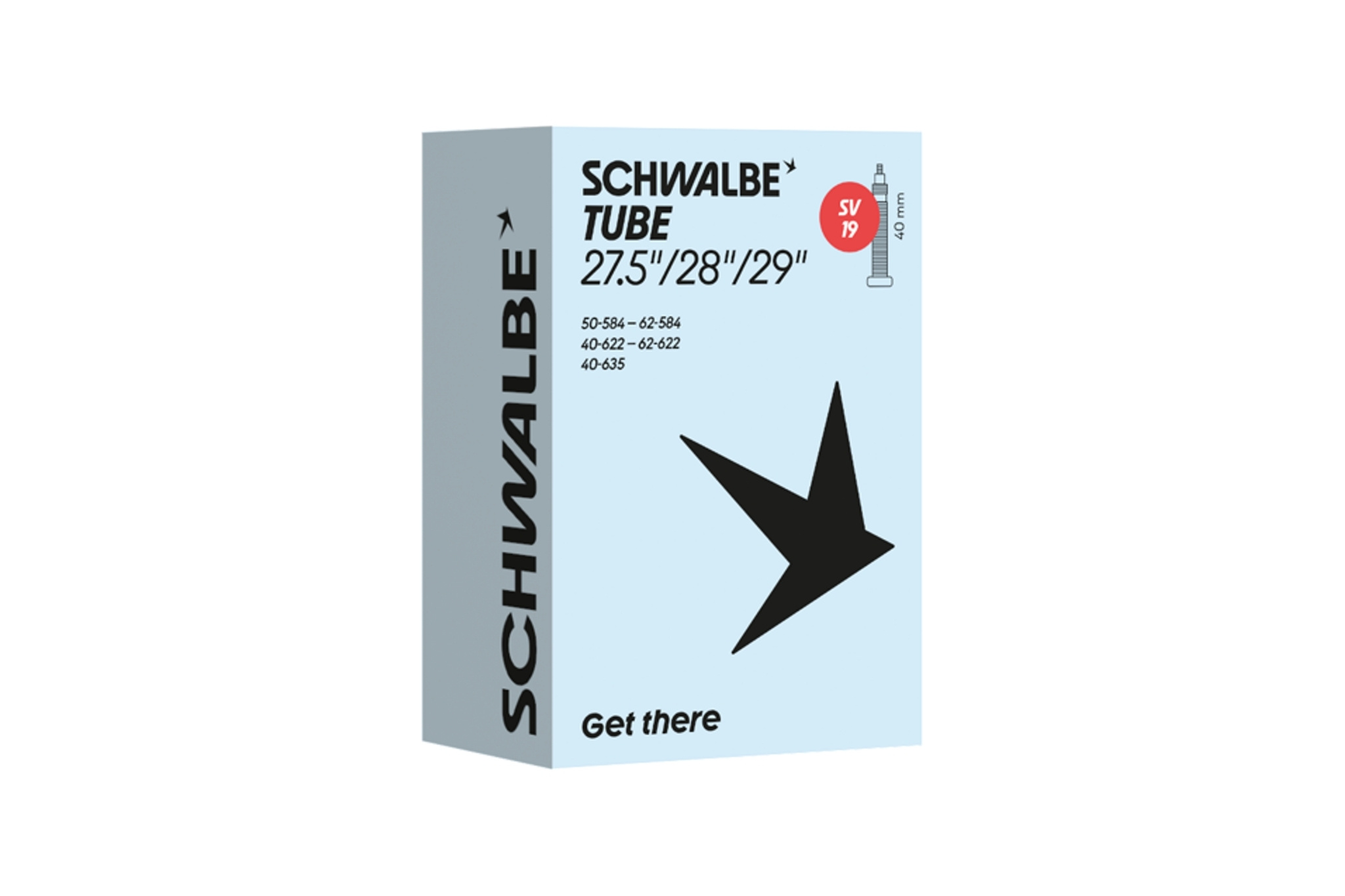 Schwalbe Manguera SV19 40/62-584/635 IB 40 mm