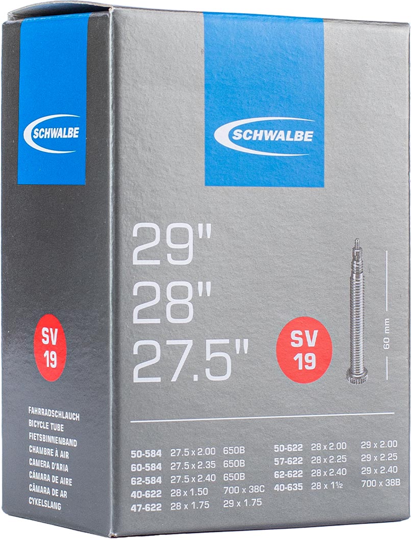 Schwalbe Manguera SV19 40/62-584/635 IB 60 mm
