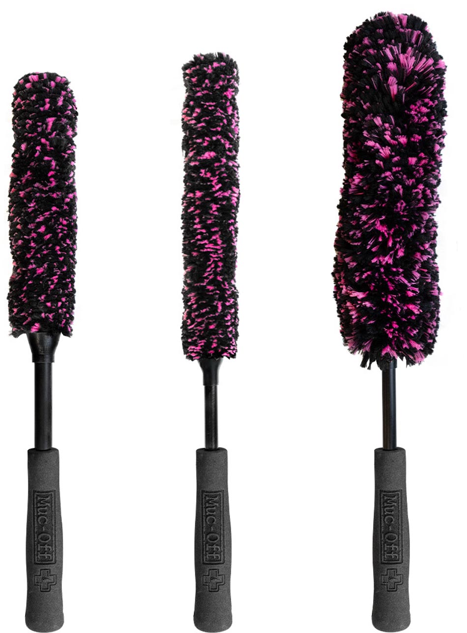 Kit de cepillos de microfibra Muc Off (juego de 3)