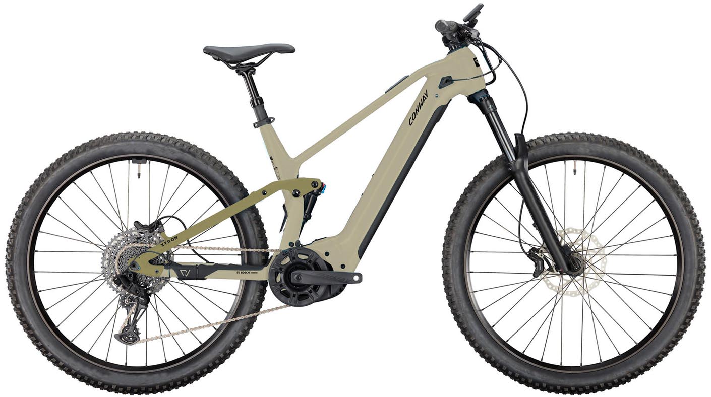 Conway Xyron LT 9.0 800Wh desert matt / bronze matt 2025 - MTB-Eléctrica Doble Suspensión