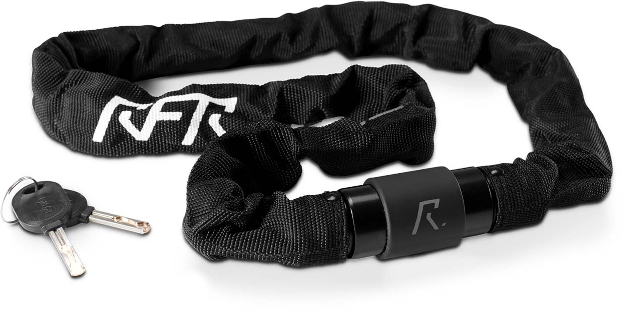 RFR Bloqueo de cadena 6 x 1000 mm negro n blanco