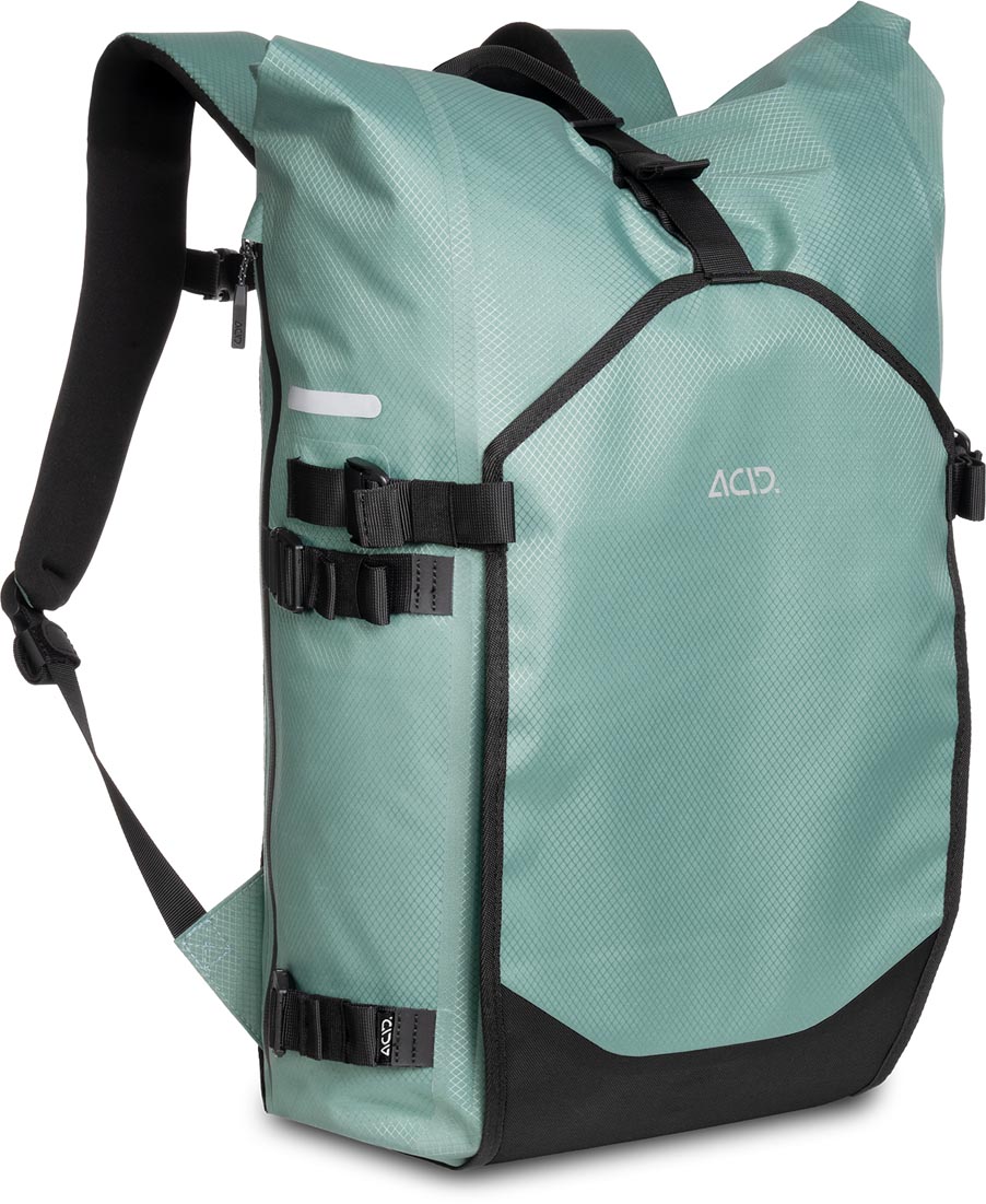ACID Bolsa lateral y mochila FLIP PRO 25 CILink verde
