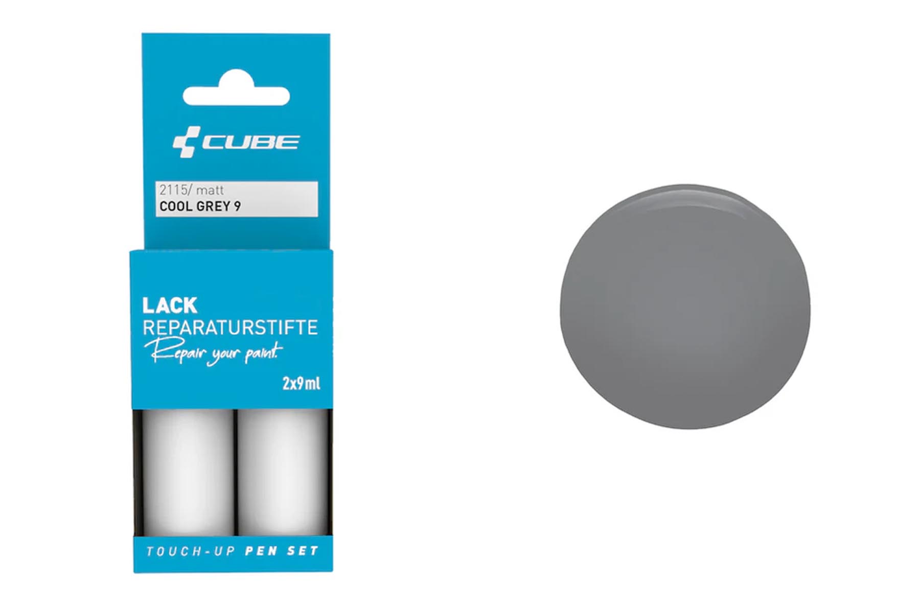 Cube Set de lápices de pintura cool grey 9 mate 2115