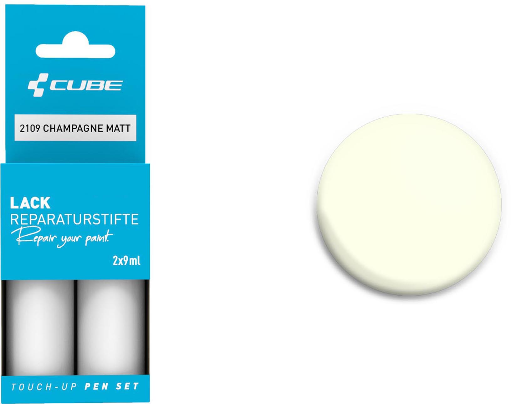 Cube Juego de rotuladores de retoque CHAMPAGNE mate 2109