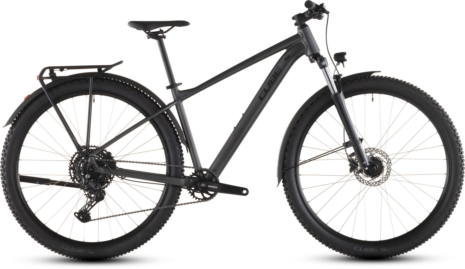 Cube Aim Pro FE slateblack n black 2026 - MTB Rígida