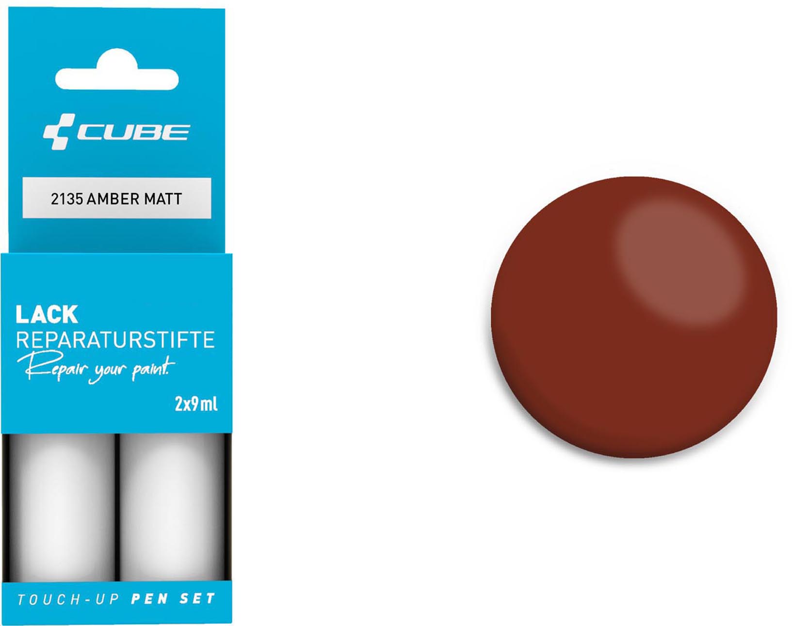 Cube Juego de rotuladores de retoque AMBER mate 2135