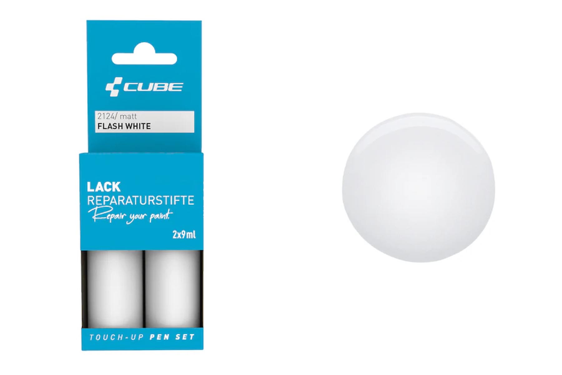 Cube Set de lápices de pintura flash white mate 2124
