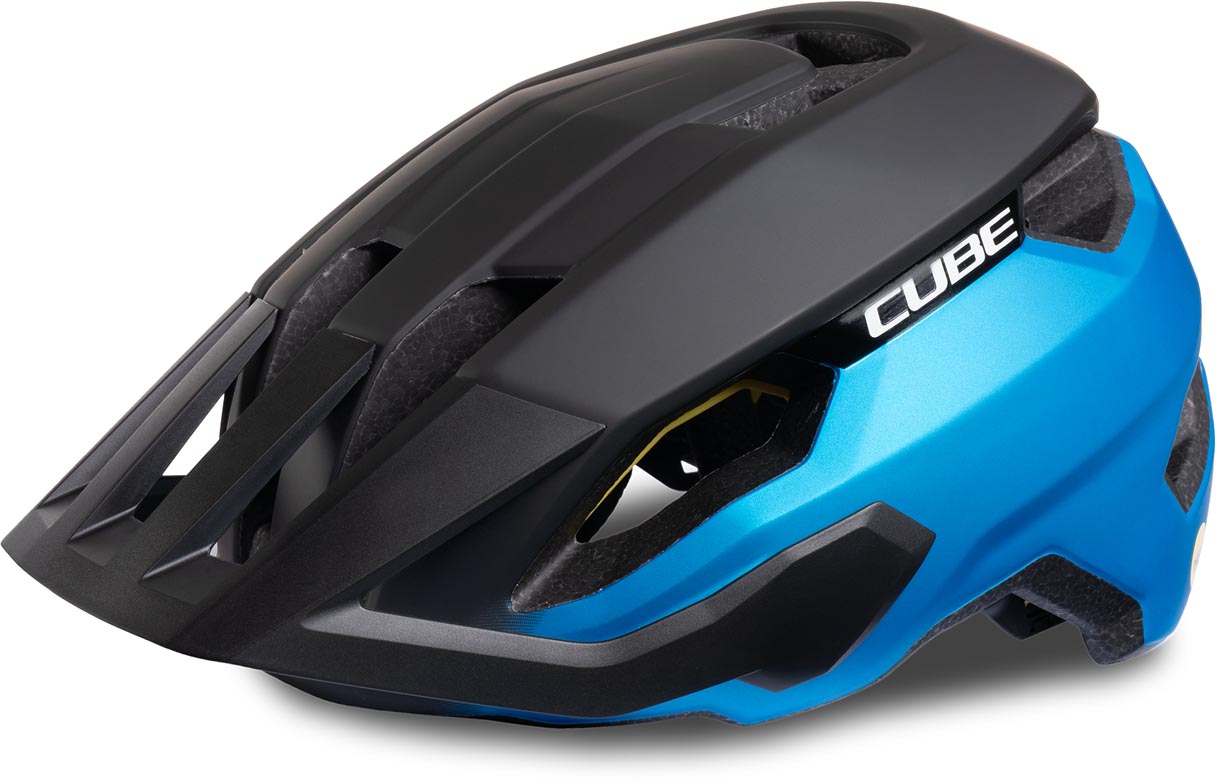 CUBE Casco STRAY X Actionteam azul topacio