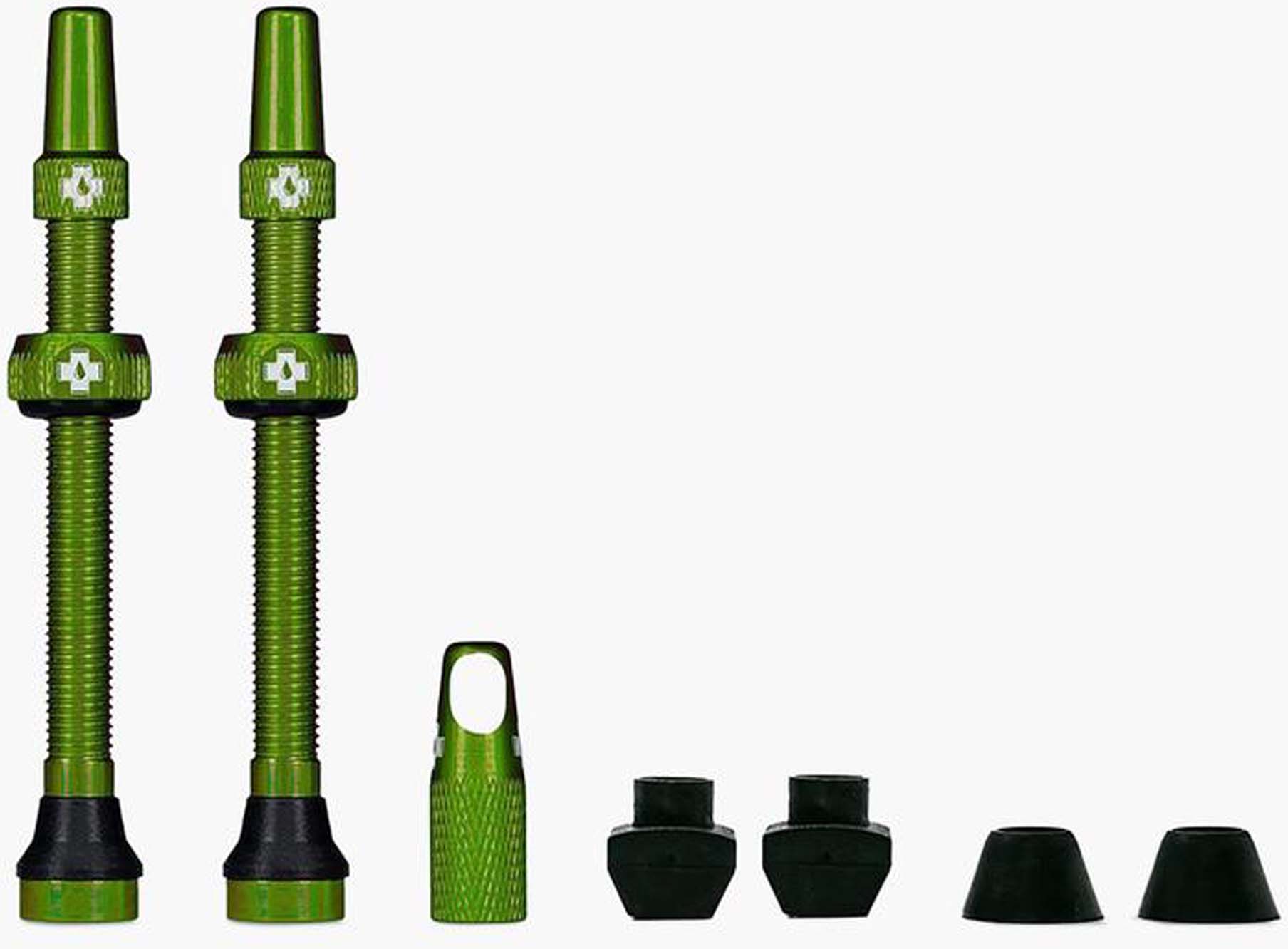 Muc-Off Kit Válvula Tubeless Universal para MTB & Road verde 44