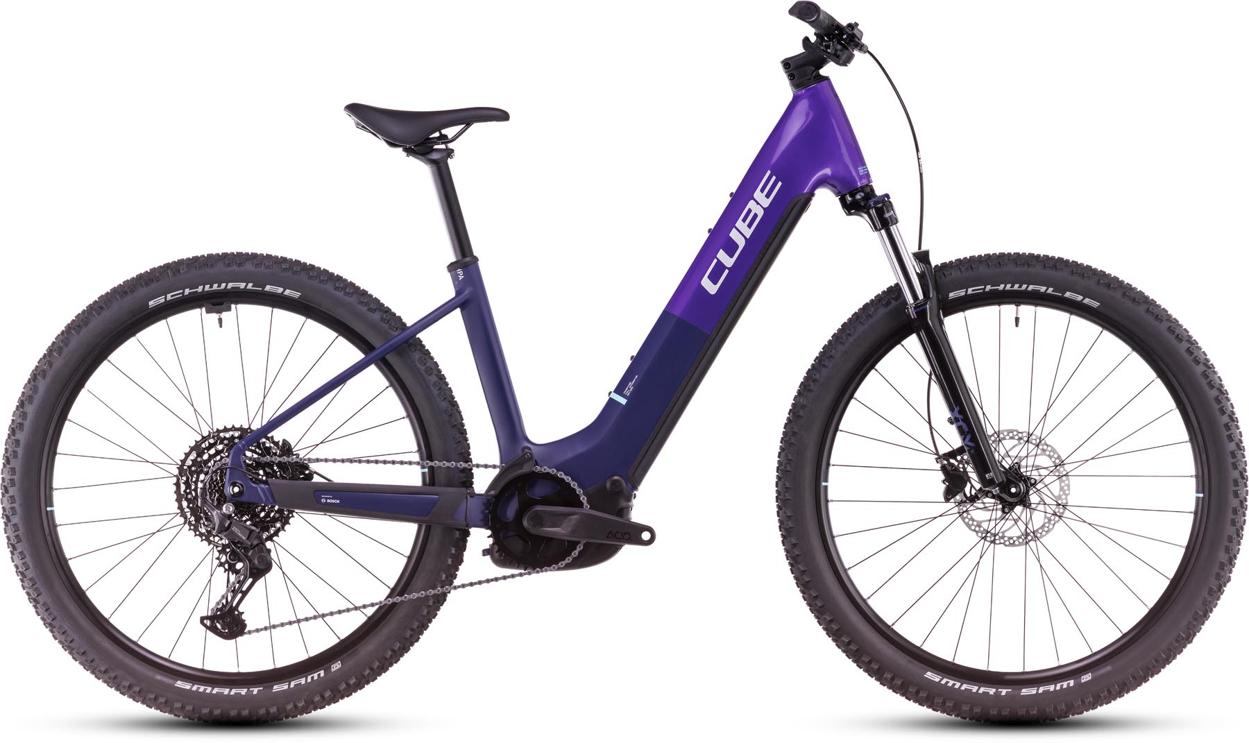 Cube Reaction Hybrid ONE 800 orchid n mint 2025 - MTB-Eléctrica Rígida Acceso Fácil