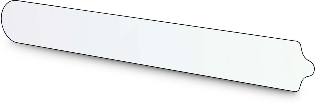 RFR Stone guard tubo diagonal S/M transparente