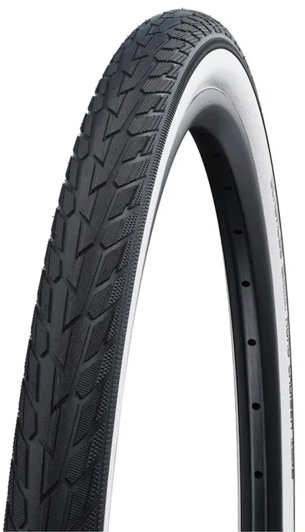 Schwalbe Reifen Road Cruiser HS 484 28x1.60" 42-622 weißwand-TwSk Refl KG GC