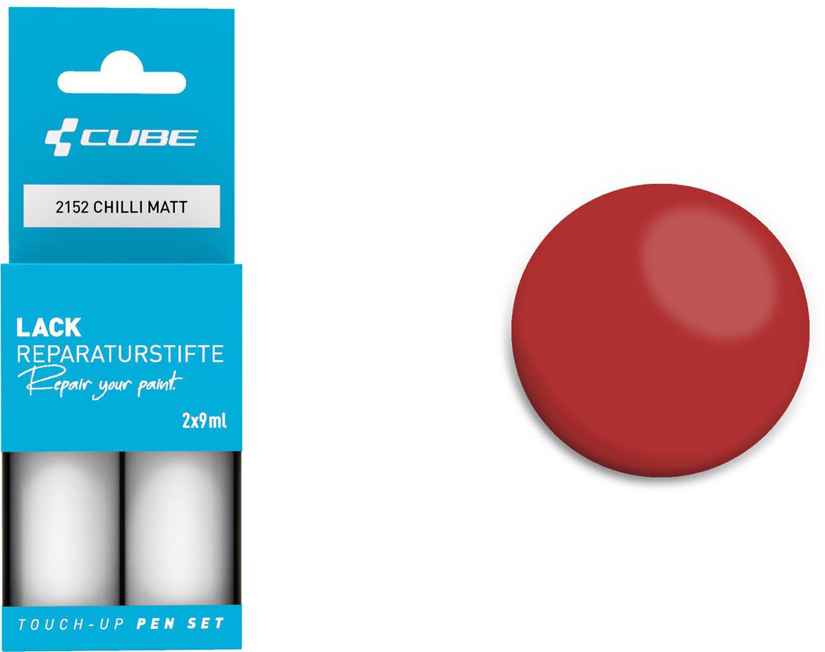 Cube Juego de rotuladores de retoque CHILLI mate 2152