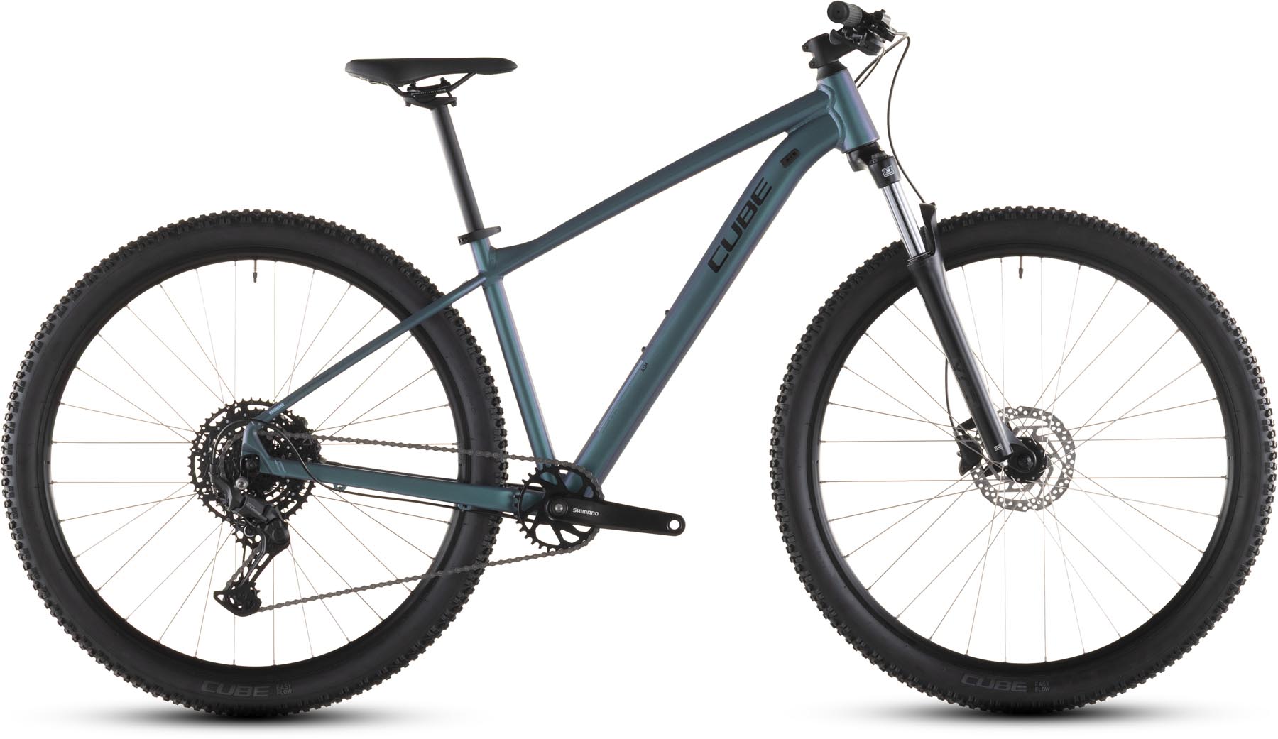 Cube Aim Pro smaragdgrey n prism 2026 - MTB Rígida
