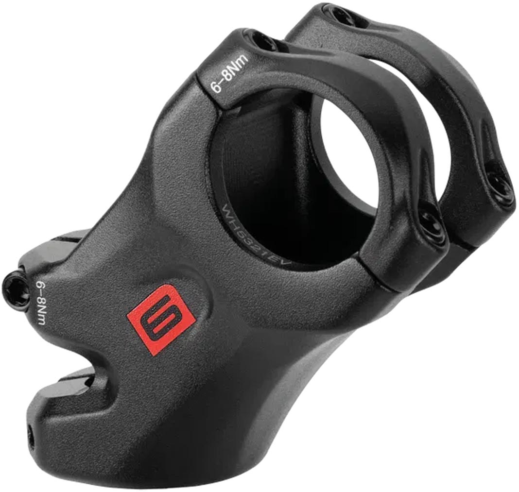 Ergotec Pata de freno A-Head High Ray 6 aluminio, negro, 45°, Ø28,6/35 mm, 55 mm