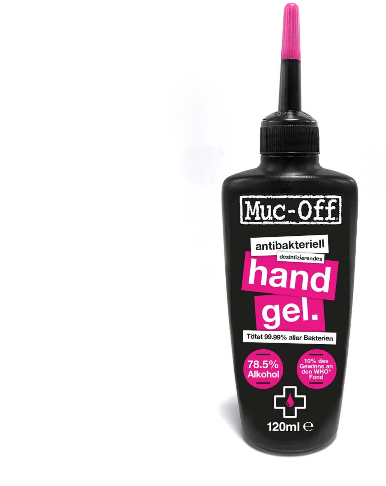 Muc-Off Gel de manos desinfectante antibacteriano 120 ml