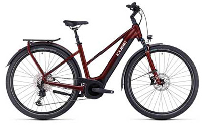 Aquí encontrarás las bicicletas eléctricas Cube con cuadro trapezoidal.