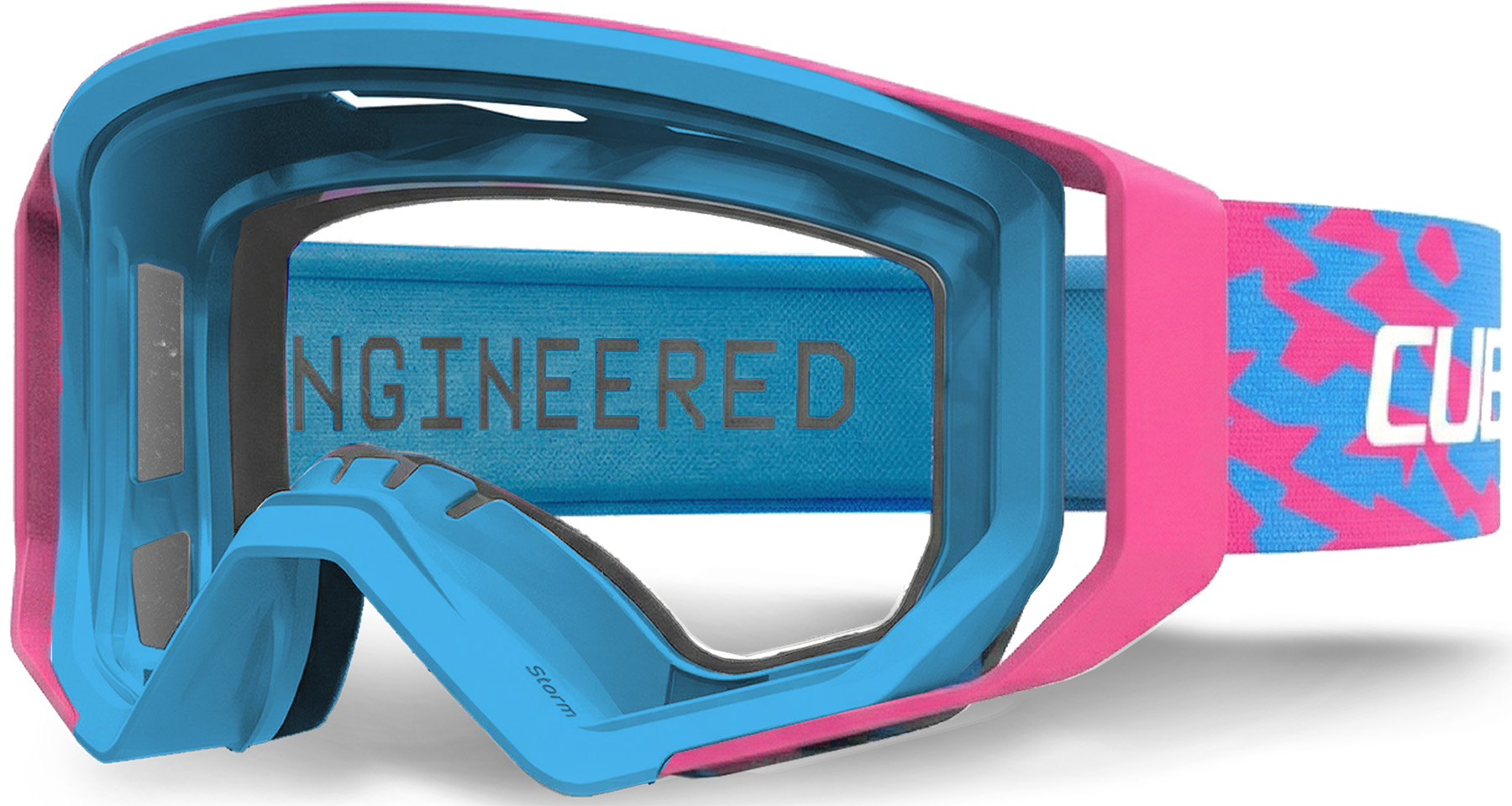 Cube Gafas STORM X Actionteam azul y rosa