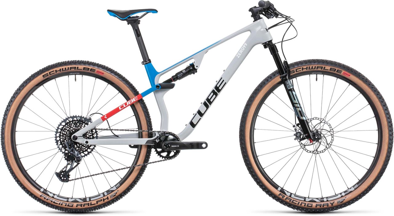 Cube AMS ZERO99 C:68X SL 29 teamline 2022 - MTB Doble Suspensión