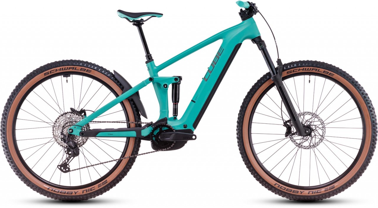 Cube Stereo Hybrid ONE44 EX 800 scubablue n black 2025 - MTB-Eléctrica Doble Suspensión