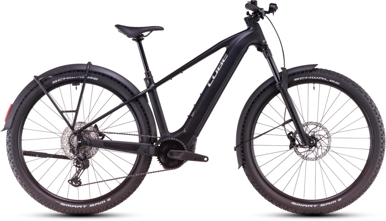 Cube Reaction Hybrid Race Allroad black n metal - MTB-Eléctrica Rígida