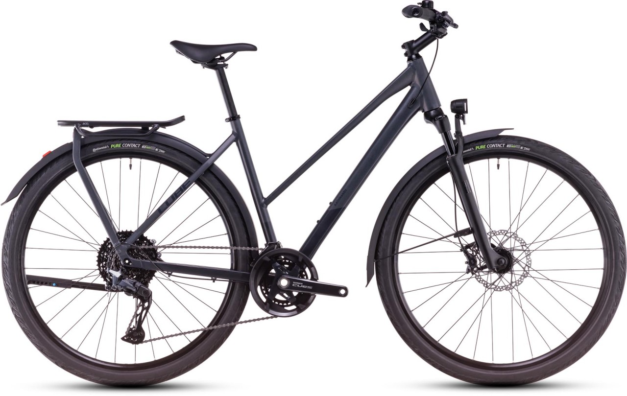 Cube Kathmandu SLX nightsky n ink 2025 - Bicicleta Trekking Damas