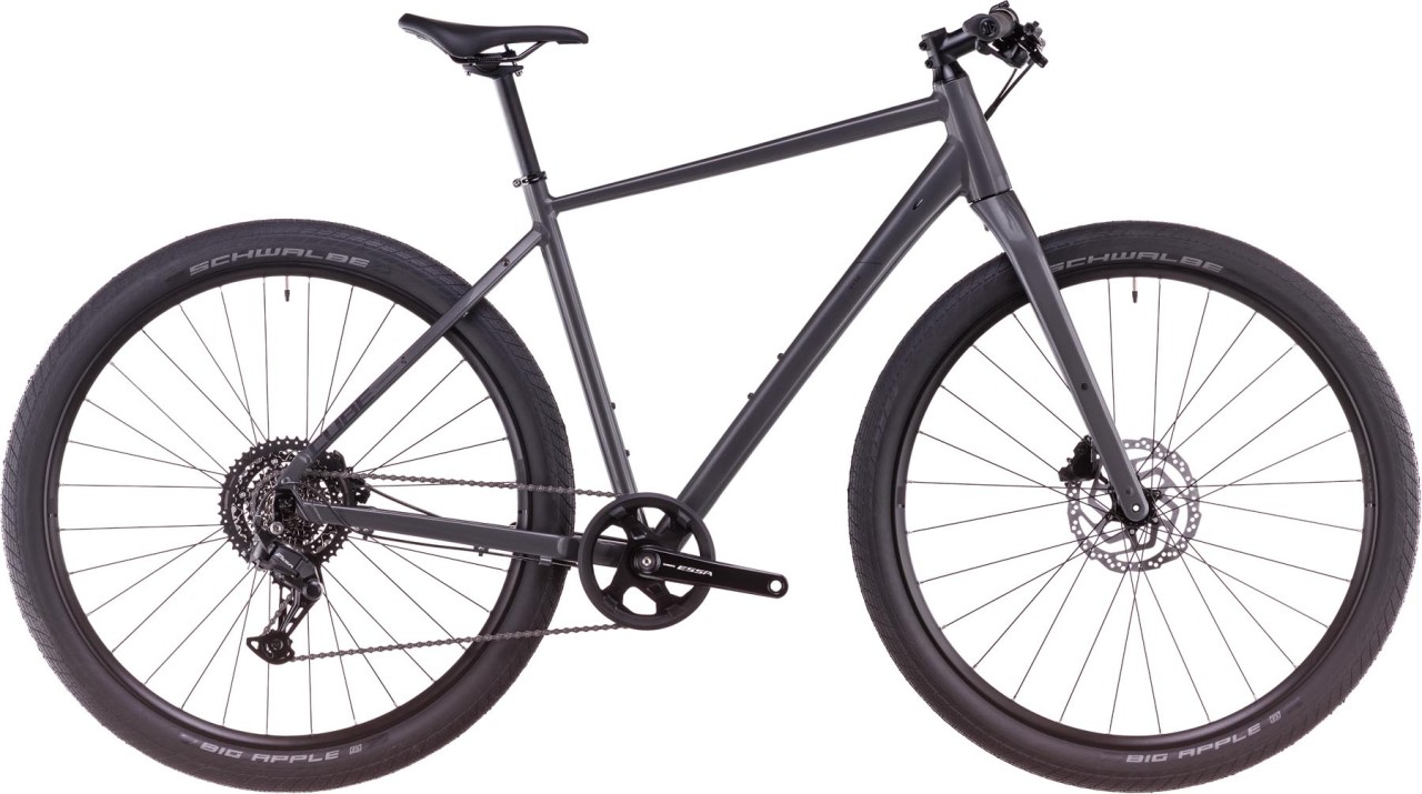 Cube Hyde ONE graphite n black 2025 - Bicicleta Fitness Hombres