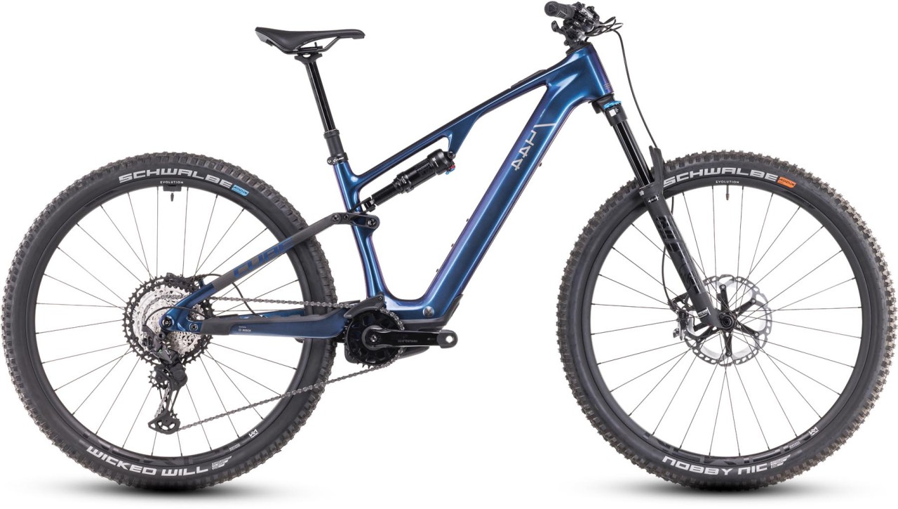 Cube AMS Hybrid ONE44 C:68X SLX 400X 29 deepcobalt n black 2025 - MTB-Eléctrica Doble Suspensión