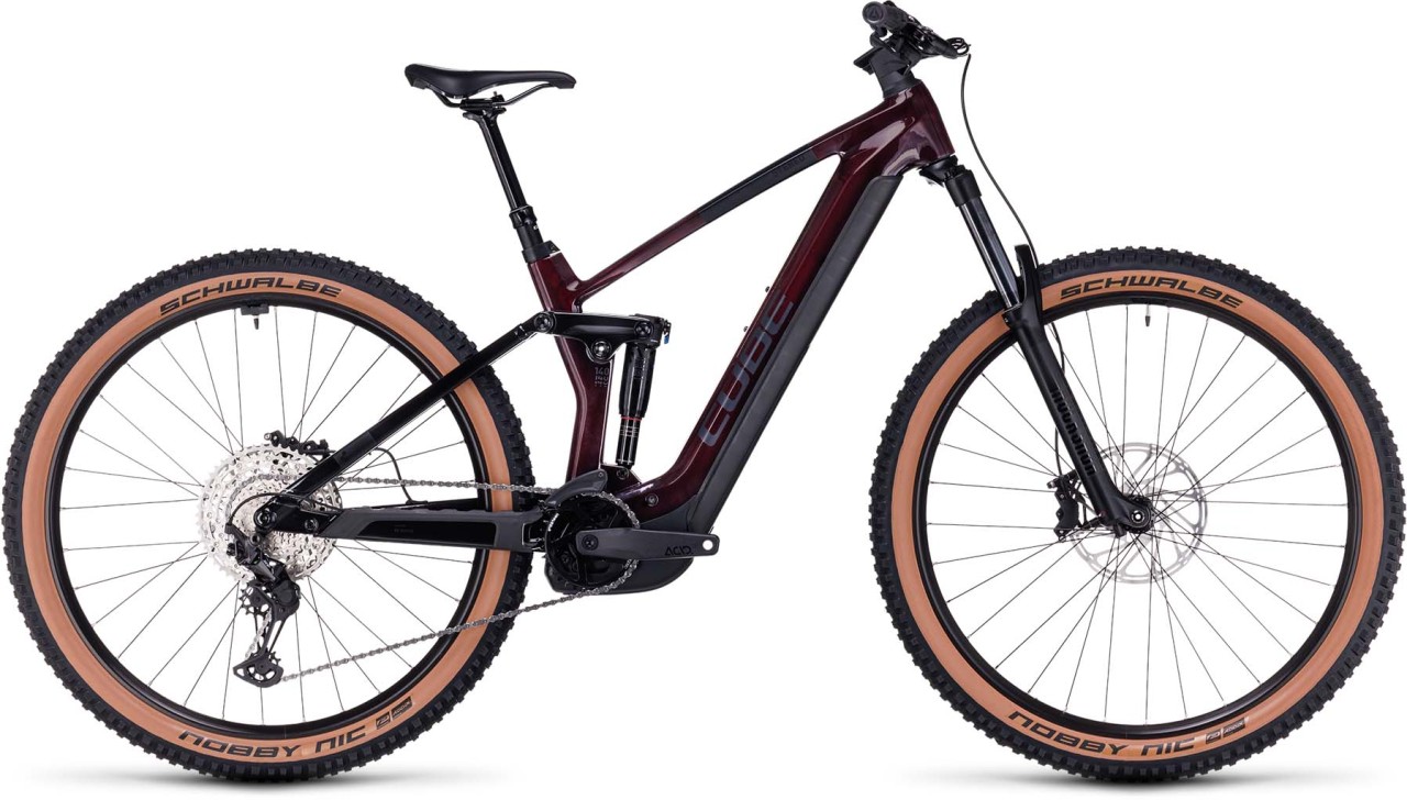 Cube Stereo Hybrid 140 HPC Race 625 liquidred n black 2023 - MTB-Eléctrica Doble Suspensión