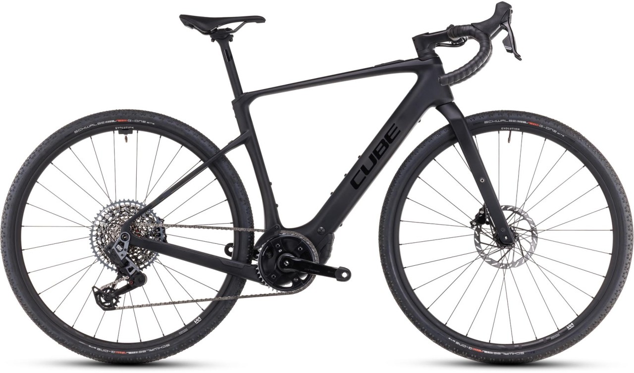 Cube Nuroad Hybrid C:62 SLX 400X carbon n glossy 2025 - Bicicleta-Eléctrica de grava