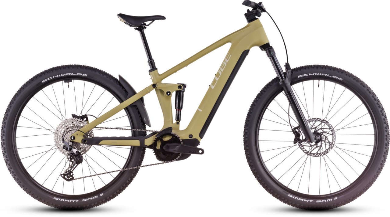 Cube Stereo Hybrid ONE22 Race 800 drygreen n olive 2025 - MTB-Eléctrica Doble Suspensión