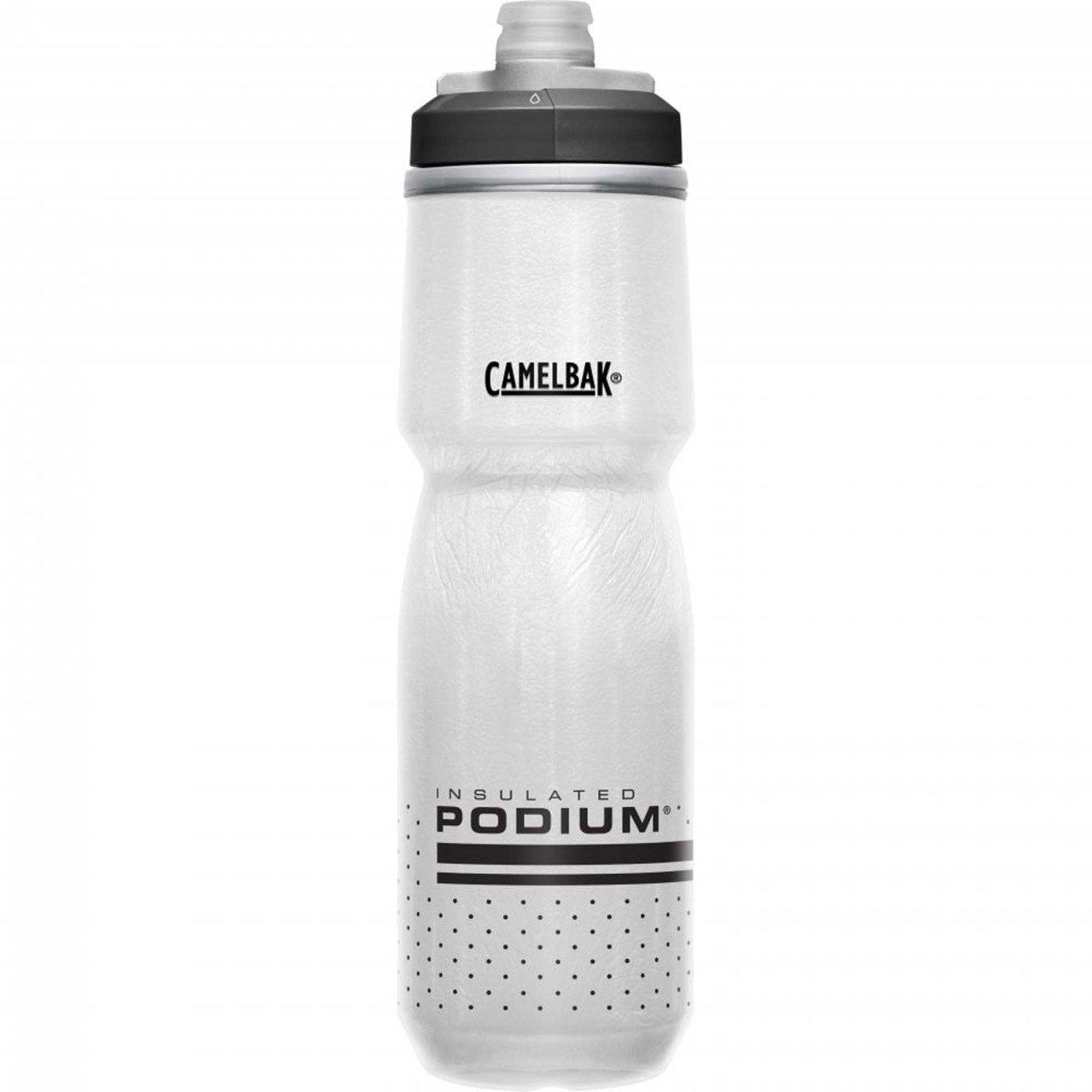 Camelbak Botella isotérmica Podium Chill 710ml, blanca / negra