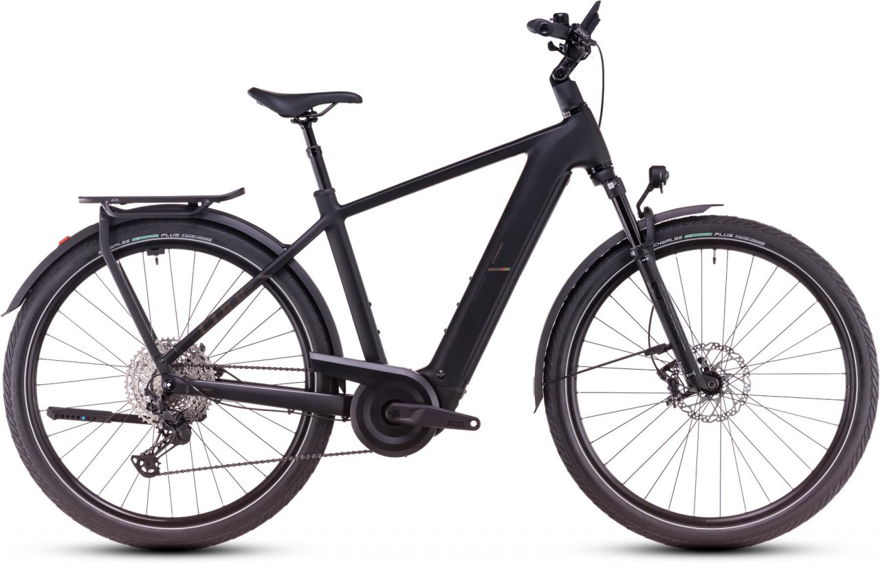 Cube Kathmandu Hybrid EXC 800 black n prism 2025 - Bicicleta-Eléctrica Trekking Hombres