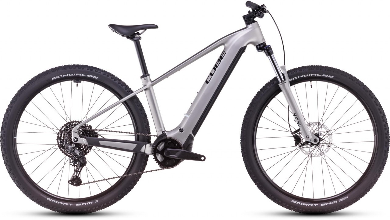 Cube Reaction Hybrid ONE 800 silver n black 2025 - MTB-Eléctrica Rígida