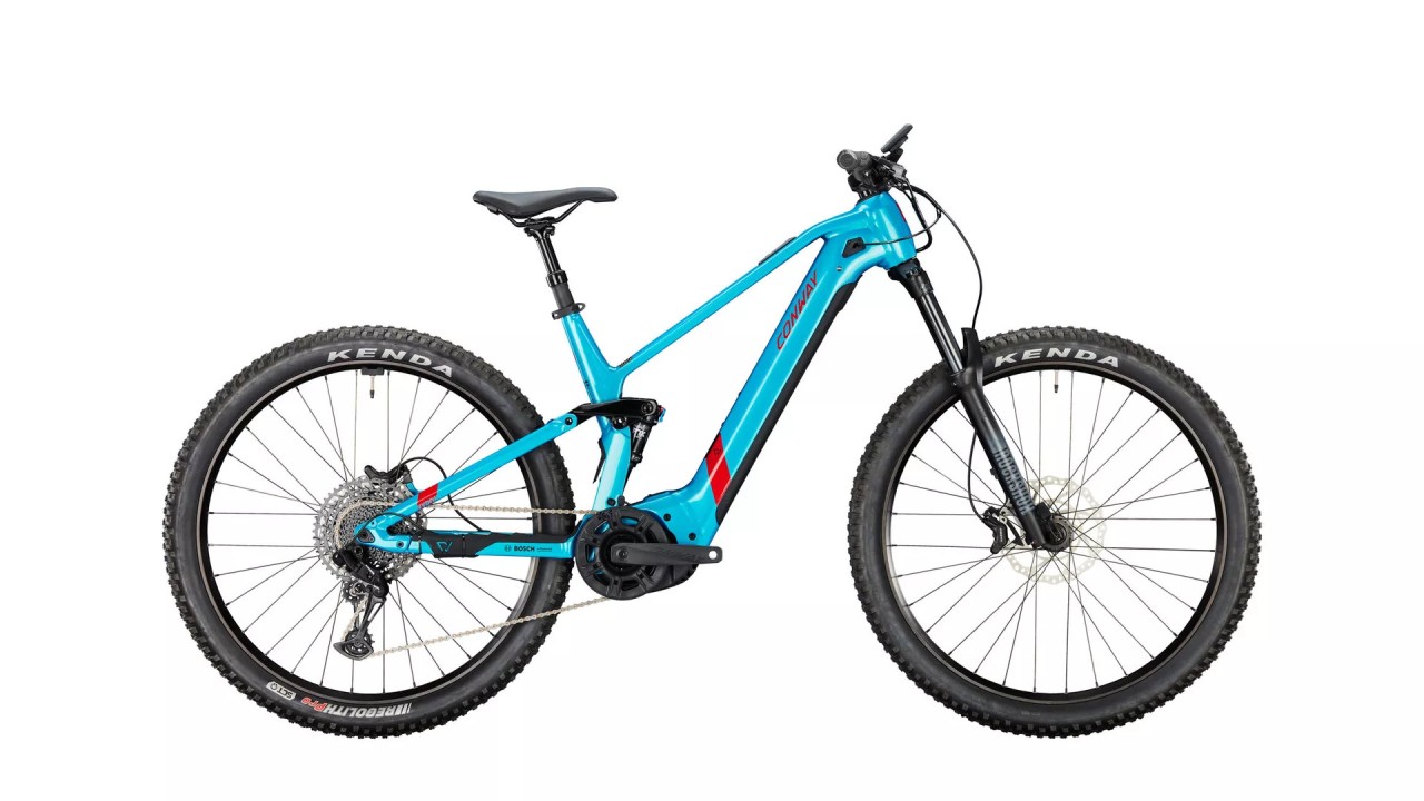 Conway Xyron S 2.9 Full Suspension - gris sombra metalizado / desierto mate 2024 - E-Bike Fully Mountainbike