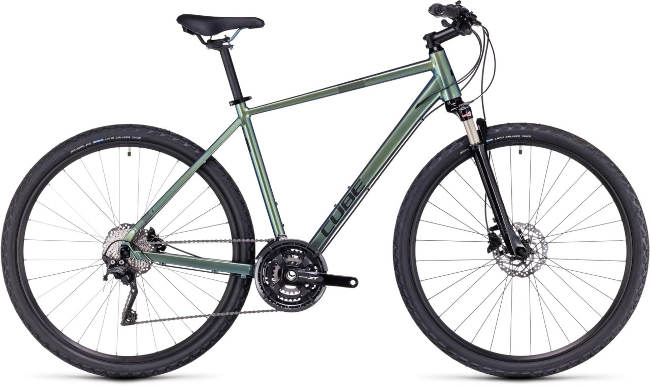 Cube Nature EXC verde n black 2024 - Bicicleta Cross Hombres