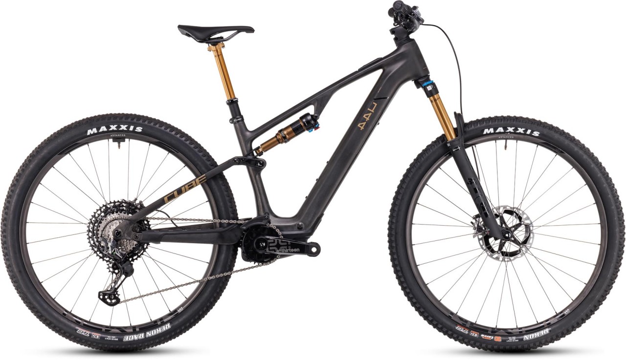 Cube AMS Hybrid ONE44 C:68X SLT 400X 29 carbon n golddust 2025 - MTB-Eléctrica Doble Suspensión